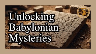 Unlocking Secrets of Babylonian Clay Tablets [upl. by Nylhtak]