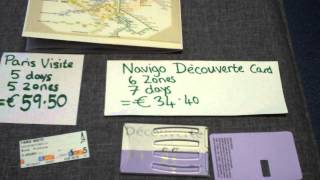 Paris Visite V Navigo Decouverte Metro SAVING MONEY Disneyland [upl. by Hax]