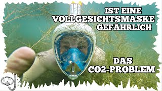 Sind Vollgesichtsmasken gefährlich Das CO2Problem der Schnorchelmasken [upl. by Coreen905]