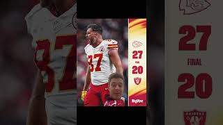 KC Chiefs stay undefeated nfltrending nflviral nflshorts chiefs [upl. by Sahc458]