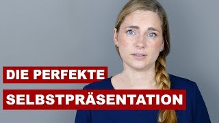 Vorstellungsgespräch Die perfekte Selbstpräsentation  Beispiel [upl. by Ajax]