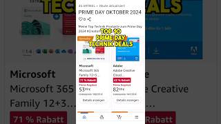 Die besten Prime day Technik Deals shorts [upl. by Saxon]