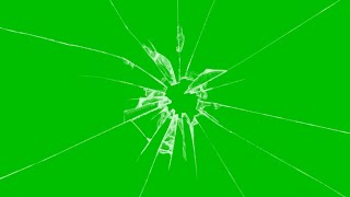 4 awesome shattered green screen effects footage HD [upl. by Kenrick]