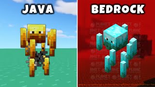 101 Differences between Minecraft Java vs Bedrock Edition  Which Version is Better [upl. by Nyladam]