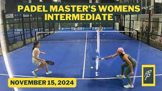 Play Padel Maita Marina vs Taoyee Max Nov 15 2024 [upl. by Elaweda]