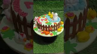 Chocolate truffle flavour amazing cake light green combination cake newsong bhojpuri song [upl. by Nina541]