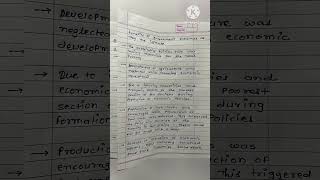 Reasons of Poverty  Class 10  Social Studies  Notes youtubeshorts learning [upl. by Alue]