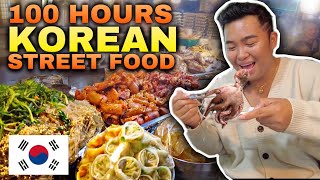 EATING SOUTH KOREAN STREET FOOD 1000 HOURS OF FOOD TRIP 🇰🇷 [upl. by Uuge]