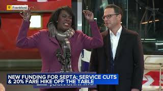 Gov Shapiro announces 153 million for SEPTA to avoid service cuts and another fare hike [upl. by Cirad]