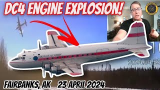 N3054V DC4 Alaska Crash 23 April 2024 [upl. by Armilda]