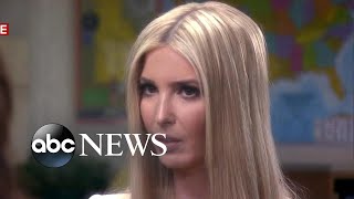 Ivanka Trump responds to personal email use questions border crisis and her father [upl. by Nnayrrehs]