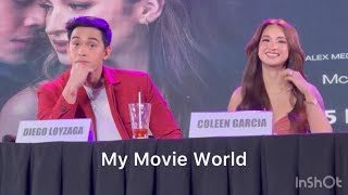 Coleen Garcia At Diego Loyzaga Na Awkward Sa Paggawa ng Love Scene Sa Pelikulang Isang Gabi [upl. by Siocnarf]