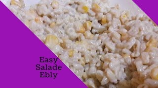 ♡Salade Ebly ♡ By Sanaa ♡ صلطة القمح خفيفة ضريفة [upl. by Etnelav331]