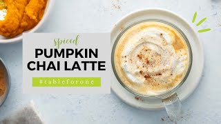 Pumpkin Chai Latte [upl. by Nylasej]