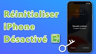 Comment réinitialiser un iPhone indisponible sans iTunes ou sans code daccès [upl. by Juback]