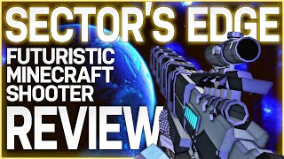 Free Minecraft Style Shooter Micro Review of Sectors Edge [upl. by Elyrrad]