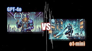 Cyber Ragnarok Clash of Digital Dynasties  GPT 4o vs O1 Mini [upl. by Liartnod]