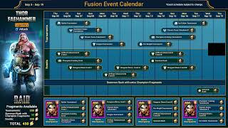 Nuevo Codigo y Calendario de Fusion Thor Raid Shadow Legends [upl. by Anivlis]