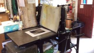 How to print a Carborundum Etching Plate [upl. by Artie]