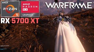 Warframe  RX 5700 XT  Ryzen 5 5600G  1080p High Settings [upl. by Bonnell925]