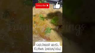 Finally got the recipe of childhood kurma  கோவை கடைவீதி tamil tamilsong love childhood [upl. by Schilt]