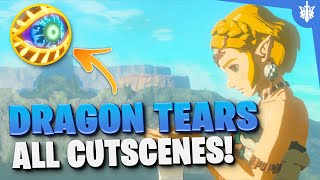 ALL Dragon Tear Cutscenes Memories IN ORDER in Zelda Tears Of The Kingdom  Movie No Commentary [upl. by Anabel205]