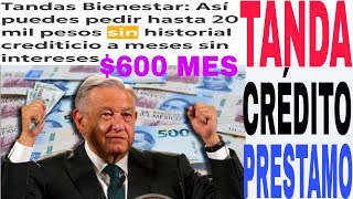 CÓMO PEDIR UNA TANDA CRÉDITO O PRÉSTAMO BIENESTAR 2024 Cuánto pago cuántos meses 25000 [upl. by Violetta]