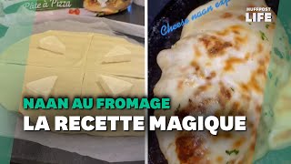 Comment faire des naans au fromage en moins de 10 minutes On a trouvé la recette [upl. by Anayi343]