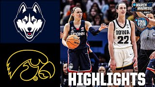 2024 Final Four UConn Huskies vs Iowa Hawkeyes  Full Game Highlights [upl. by Gwen]