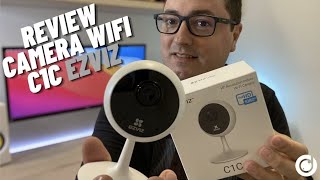 Câmera WIFI C1C EZVIZ  Conheça e aprenda a configurar [upl. by Ailima]