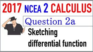 2017 NCEA 2 Calculus Exam Q2a [upl. by Winsor]