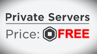 You Can Get ANY Private Server For FREE Right Now Roblox [upl. by Gotcher]