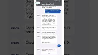 How to connect WIFI with Epson Official APP [upl. by Chenay]