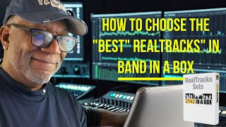 Choose the BEST quotRealTracksquot in Band in a Box [upl. by Gomer584]