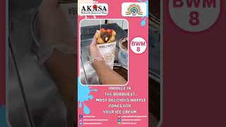 AKASA  BUBBLE WAFFLE MAKER  BWM 8 [upl. by Ferren]