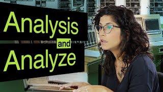 How to Pronounce Analysis Analyses And Analyze In English [upl. by Ynattir]