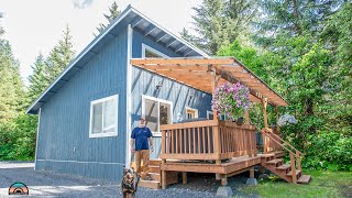 DIY 2 Bedroom All Season Alaska Cabin  Shed Styled Tiny House [upl. by Moitoso]