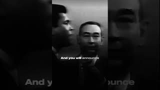 Mohamed Ali «why don’t you you call me my name» 🥊☪️🗣️ shorts mohamedali boxing muslim  viral [upl. by Eblehs581]