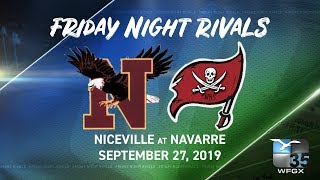 FRIDAY NIGHT RIVALS NICEVILLE AT NAVARRE [upl. by Leeland]