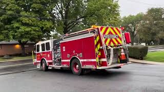 Lebanon PA Fire Department Engine 17 Responding to Accident With Injuries [upl. by Acissehc]