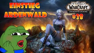 🧙‍♂️ EINSTIEG ARDENWALD 38 Let´s Play WoW Shadowlands  HEXENMEISTER ZERSTÖRUNG German  Deutsch [upl. by Artenak]