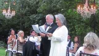 Jim and Teresas wedding speech [upl. by Burk]