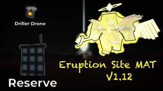 WTD Eruption Site MAT Win V112  Roblox [upl. by Yordan]