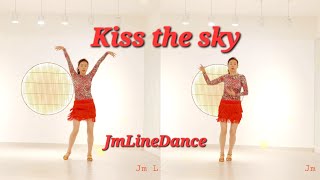 Kiss the Sky LineDance Improver [upl. by Ahsemo994]