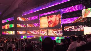 WWE CrownJewel 2023 YouTube sensation Logan Paul DrinkPrime Entrance  Loud and Bright Pyro [upl. by Apfelstadt]