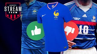 ÉQUIPE DE FRANCE  Quel est le plus beau maillot de lhistoire des Bleus [upl. by Aluino]