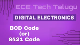 BCD code  8421 code  explanation in Telugu BCDCODE 8421code binaryconversion [upl. by Roel]