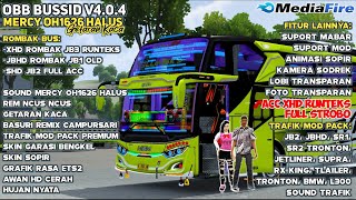 Obb Bussid V404 Sound Mercy 0H 1626  Full Rombak amp Grafik Rasa Ets2  Bus Simulator Indonesia [upl. by Ailatan]