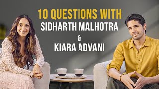 Sidharth Malhotra amp Kiara Advani Answer 10 Questions  IMDb Exclusive [upl. by Ula749]