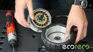 EcoReco M amp S Series  Removing Your Rear Tire from Motor Hub [upl. by Brena]